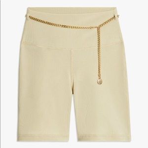 WeWoreWhat Biker shorts (with belt)